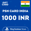 PlayStation Network PSN 1000 INR (India) — код пополнения