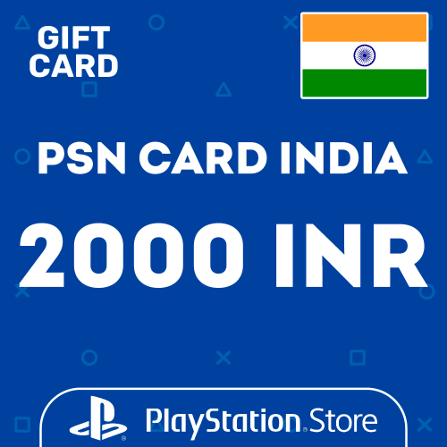 PlayStation Network PSN 2000 INR (India) — код пополнения