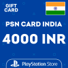 PlayStation Network PSN 4000 INR (India) — код пополнения
