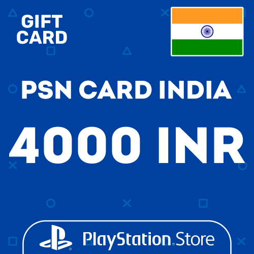 PlayStation Network PSN 4000 INR (India) — код пополнения