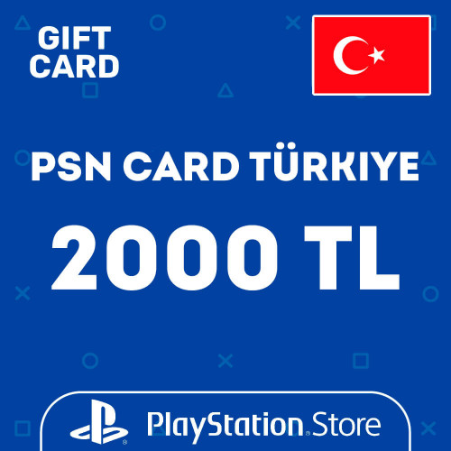 PlayStation Network PSN 2000 TRY (Turkey) — код пополнения