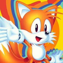 Sonic Mania - Zıplayan Tails Avatarı