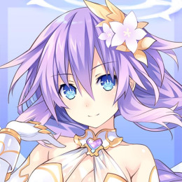 4 Goddesses Online - Purple Heart Avatar