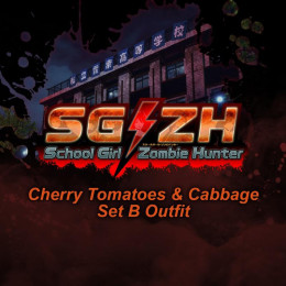 School Girl/Zombie Hunter Tomatoes and Cabbage Set B Outfit