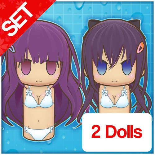 Senran Kagura PBS VALKYRIE DRIVE -BHIKKHUNI- Wooden Doll Set