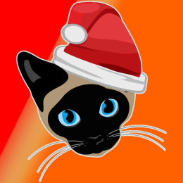 LAWS OF MACHINE Siamese Santa Avatar