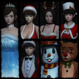 White Day - Christmas Costume Set