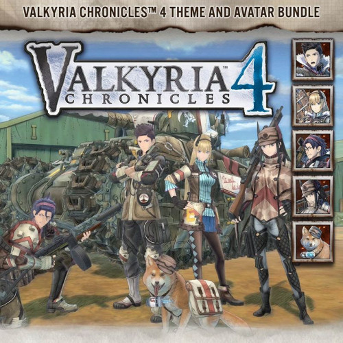 Valkyria Chronicles 4 Theme and Avatars Set