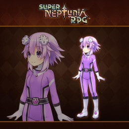 Super Neptunia™ RPG: Sentai Brave Ranger Outfit [Brave Purple]