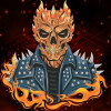 Brain Breaker Gangster Hell Fire Skull Gamer Avatar