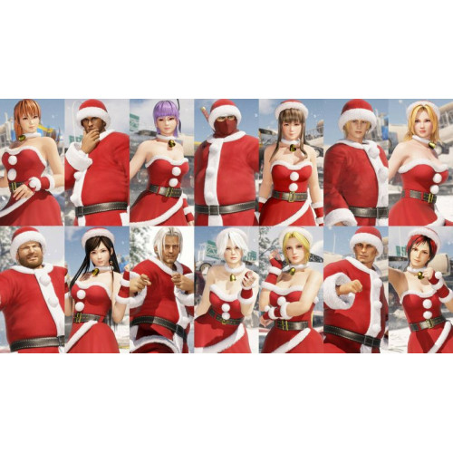 [Diriliş] DOA6 Noel Baba Çırağı Kostümü Seti