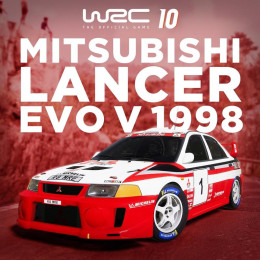 WRC 10 Mitsubishi Lancer Evo V 1998