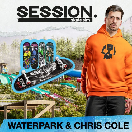 Session: Skate Sim Waterpark and Chris Cole