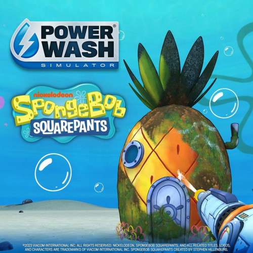 PowerWash Simulator Sünger Bob Kare Pantolon Özel Paketi