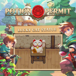 Potion Permit - Lucky Cat Statue