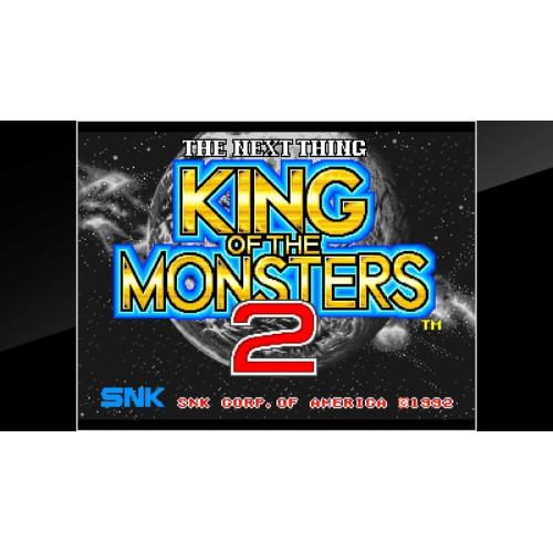 ACA NEOGEO KING OF THE MONSTERS 2