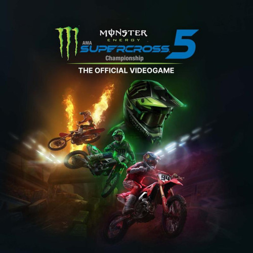 Monster Energy Supercross - The Official Videogame 5 PS4 and PS5