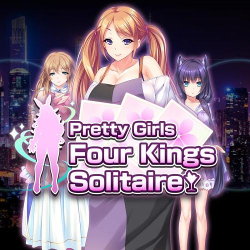 Pretty Girls Four Kings Solitaire PS4 and PS5