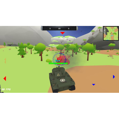 WWII Tank Battle Arena