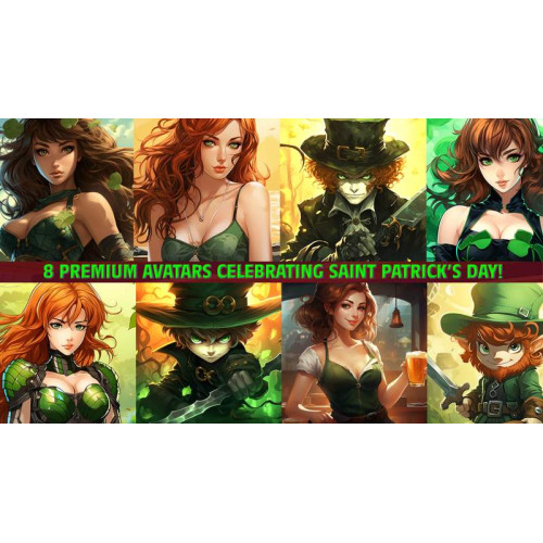 8 Avatar Saint Patrick’s Day Break 2 Game Bundle