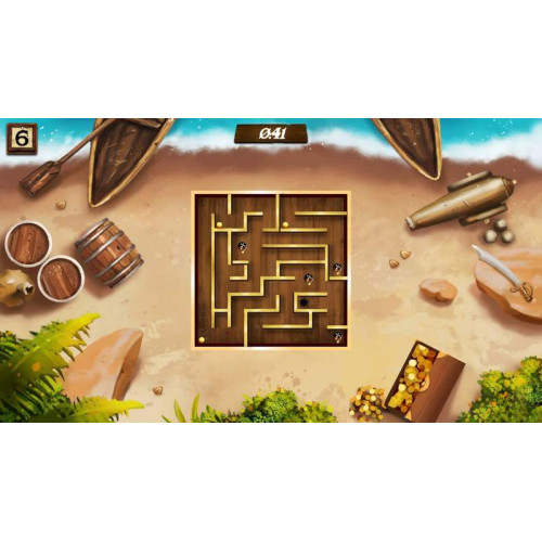 Pirate Treasure: Island of Mazes