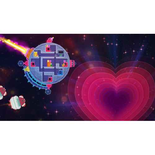 Lovers in a Dangerous Spacetime